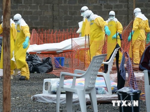 Liberia president calls for US’s support to deal with Ebola - ảnh 1